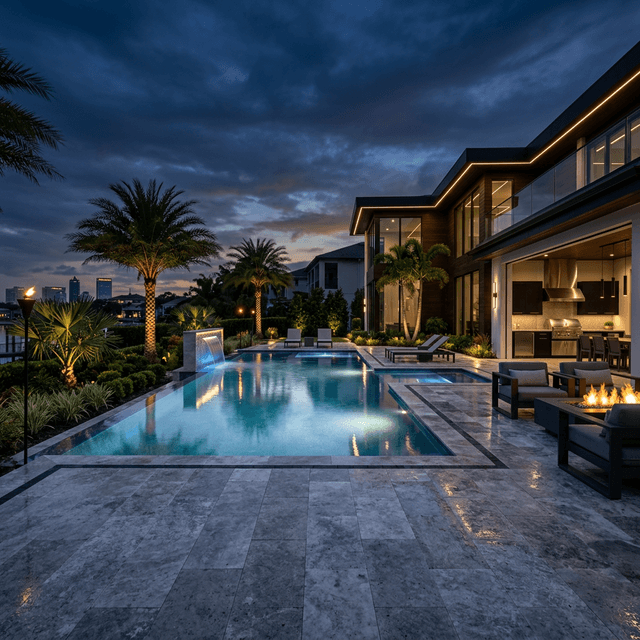 Luxury Pool Deck Jacksonville